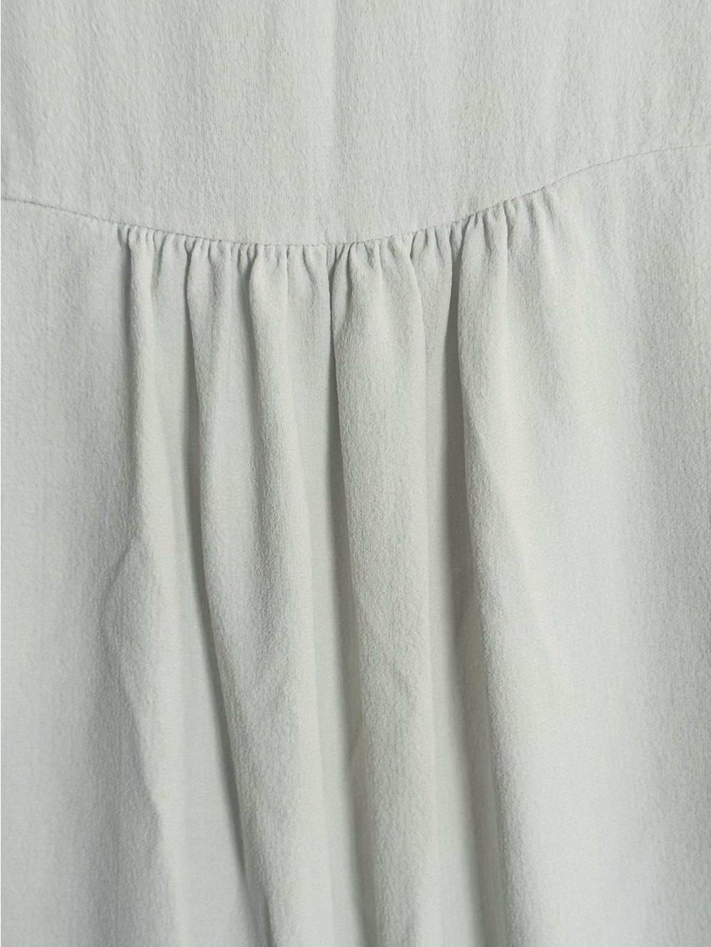 EILEEN FISHER 100% SILK Hi Lo Sleeveless Tunic Top XL Bone Gray TEMPORARY SALE - Picture 4 of 12